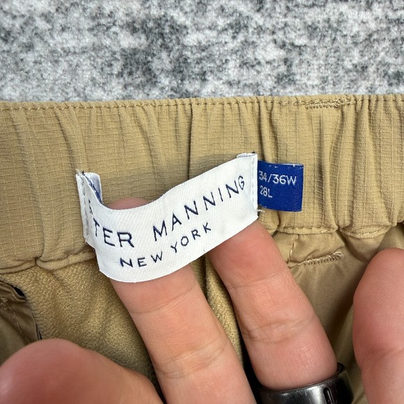 Peter Manning Everywhere Pants Mens 34x26 LOT OF 2 Drawstring Tech Nylon Stretch - Picture 5 of 16